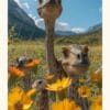 Maiasaura Dinosaurus Poster – Alla posters Roosmark av Caroline Roosmark