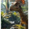 Dinosaurus Sagopaourus Poster – Alla posters Roosmark av Caroline Roosmark