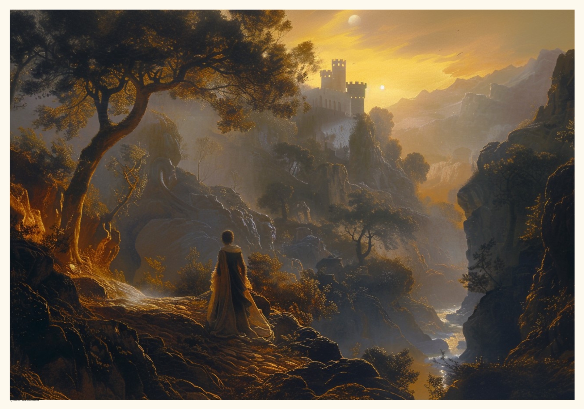 Utsikt-over-dalen-AI-Collection Roosmark Vy över dalen 1799 Konst Poster