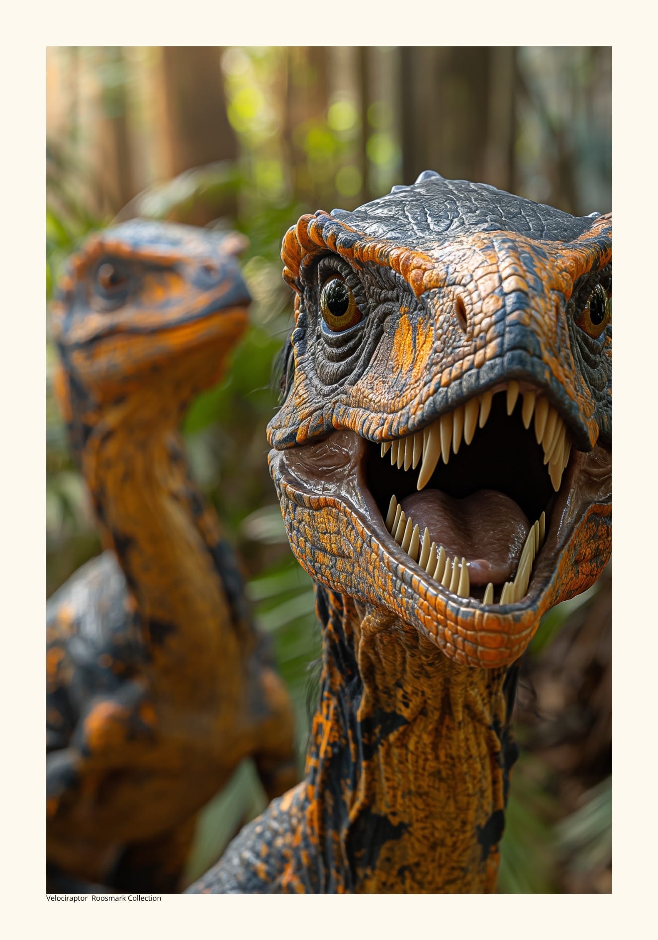 Eklektisk heminredning posters - Velociraptor