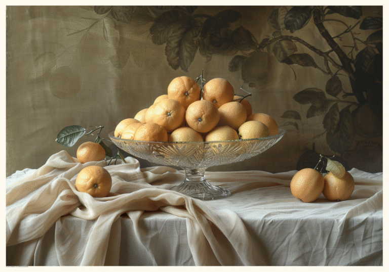 Citroner-Stilleben-Poster