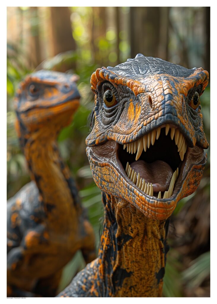 Velociraptor-Alice-och-Kerstin
