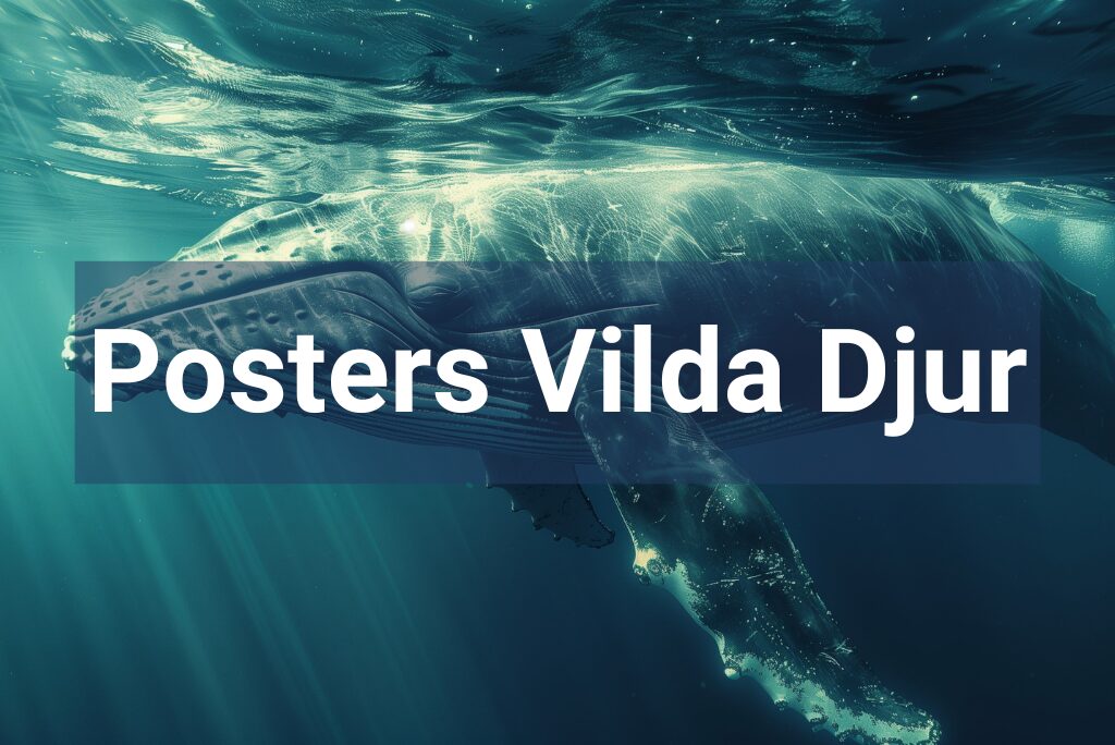 Omslag Poster Sagolika Djur Posters Vilda Djur