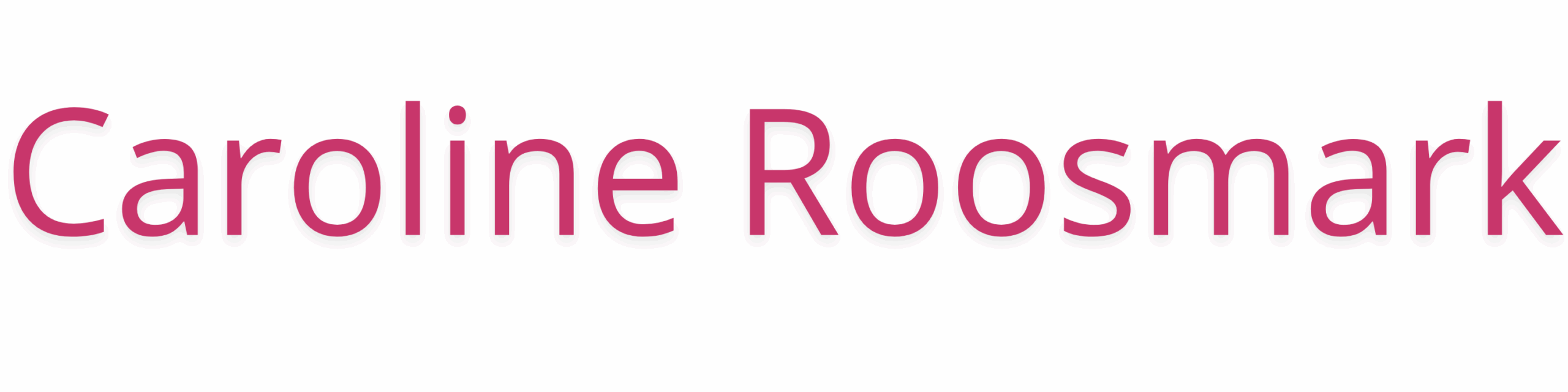 Caroline Roosmark Logo 2025
