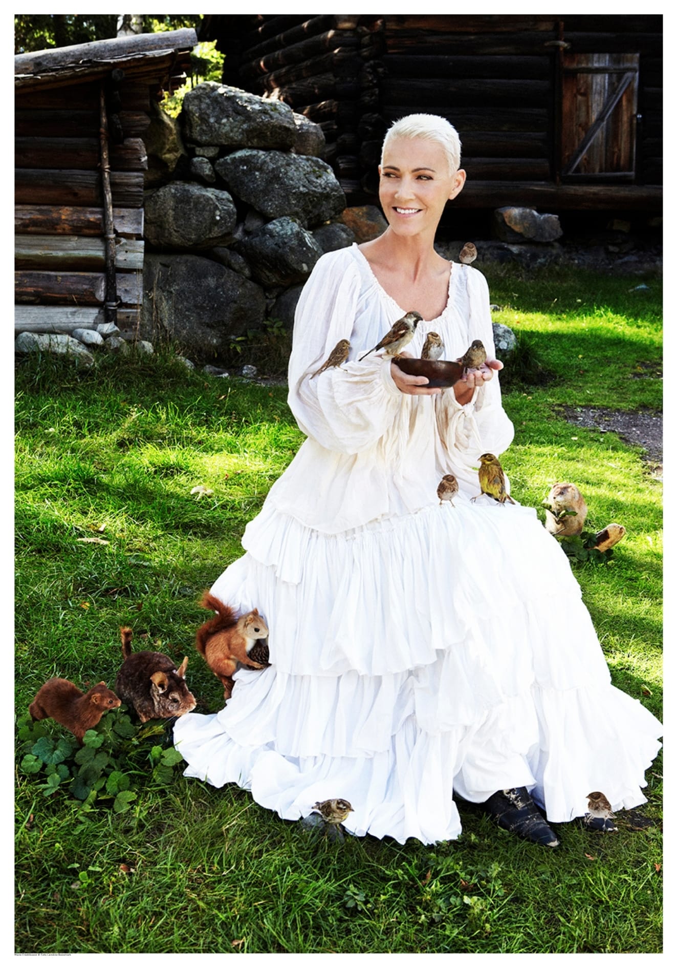 Marie Fredriksson Roxette artist porträtt Caroline Roosmark väggkalender julklapp