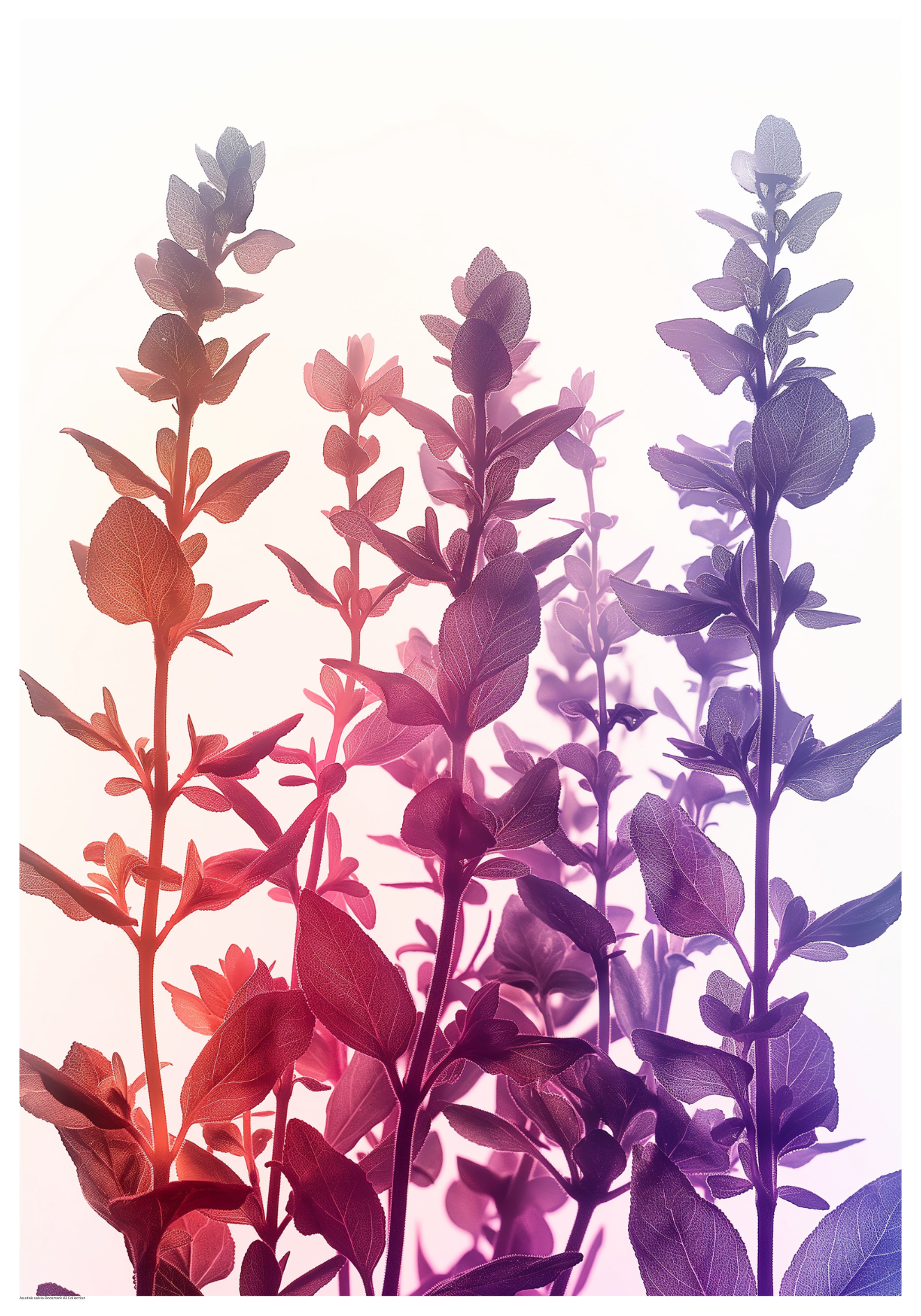 Asiatisk salvia Roosmark AI Collection Asiatisk-salvia-Poster
