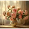 Pioner i vas AI-Collection Roosmark Blommor Pioner i vas Poster – Alla posters Roosmark av Caroline Roosmark