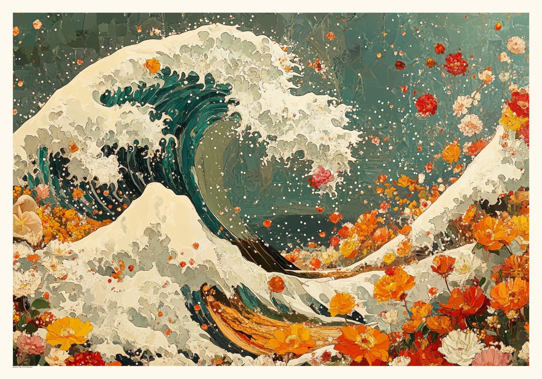 Japansk Vag R — Vardagsrum poster