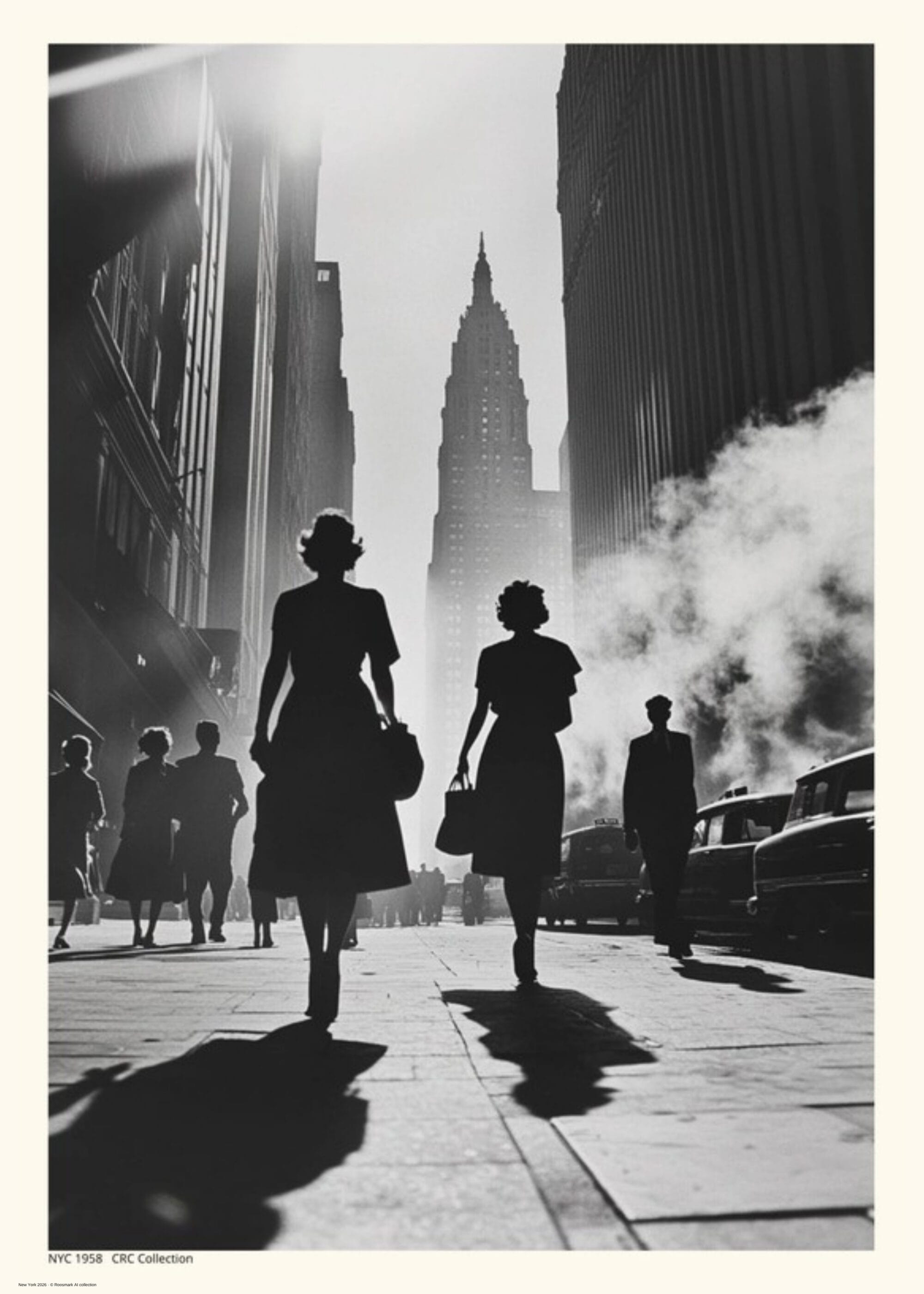 New York 1958 Poster