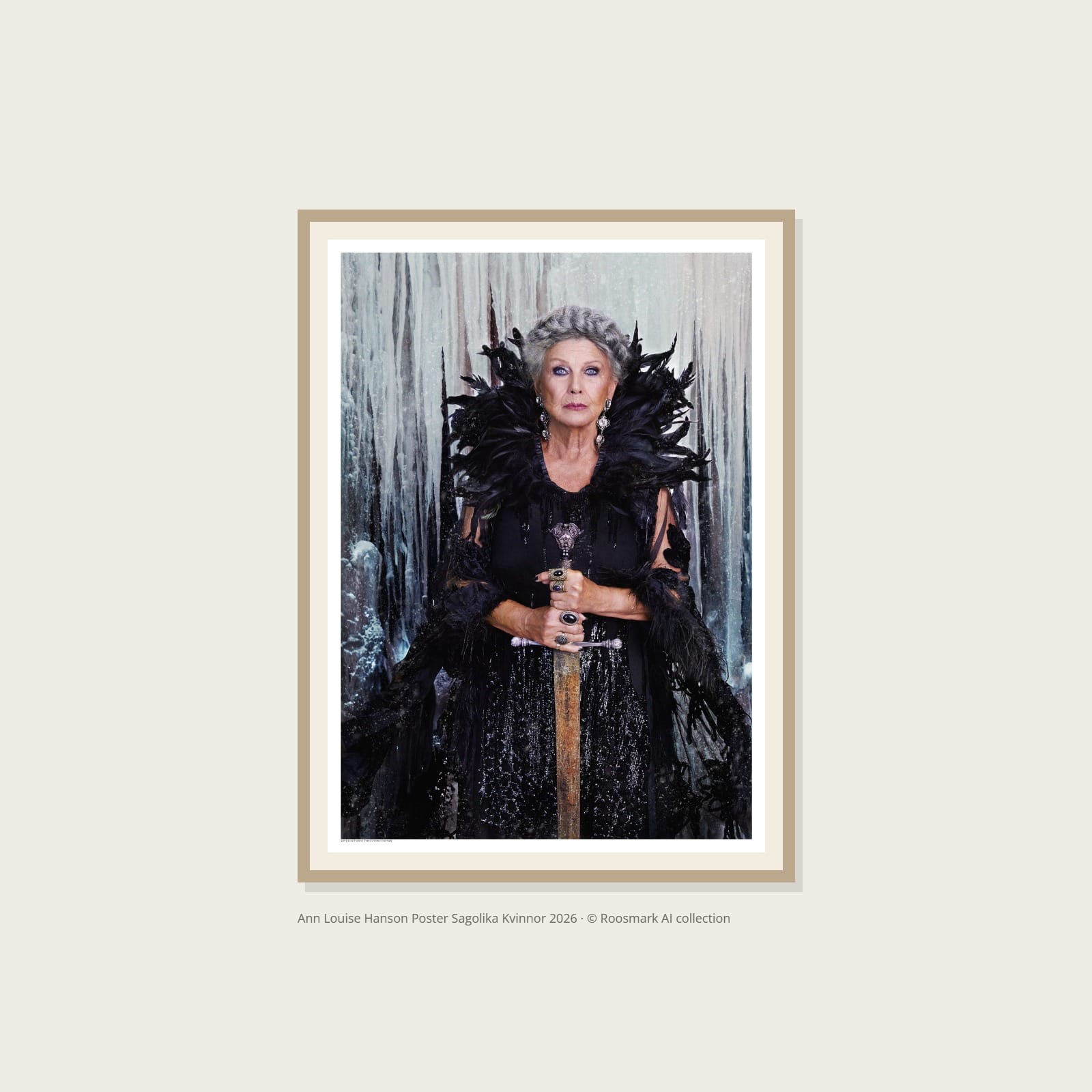 Ann Louise Hanson Poster Sagolika Kvinnor – Alla posters Roosmark av Caroline Roosmark