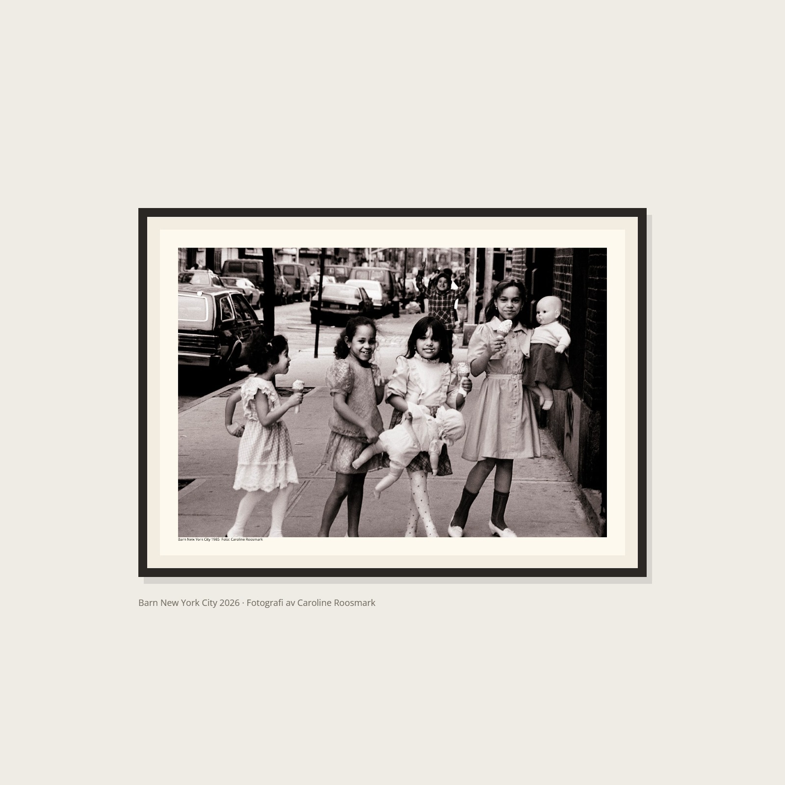 Barn New York City Poster – Alla posters Roosmark av Caroline Roosmark