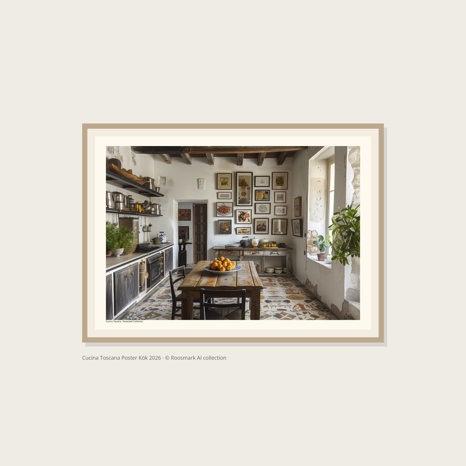Cucina Toscana Roosmark Collection Cucina Toscana Poster Kök – Alla posters Roosmark av Caroline Roosmark