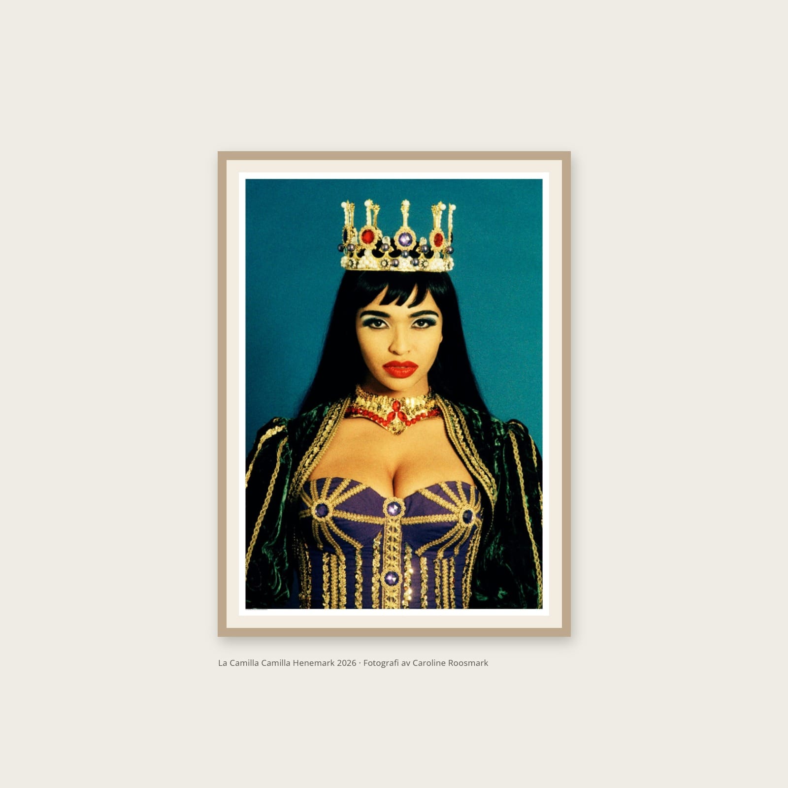 La Camilla Camilla Henemark poster