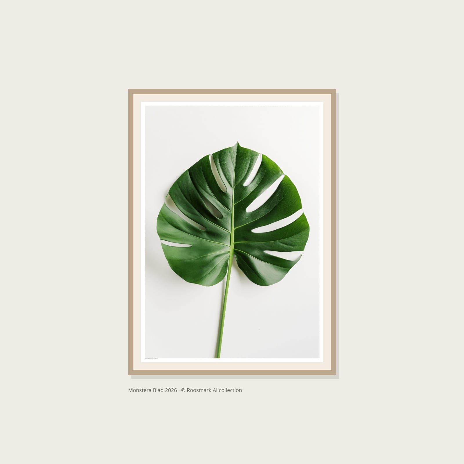 Monstera Blad Roosmark AI Collection Monstera Blad Poster – Alla posters Roosmark av Caroline Roosmark