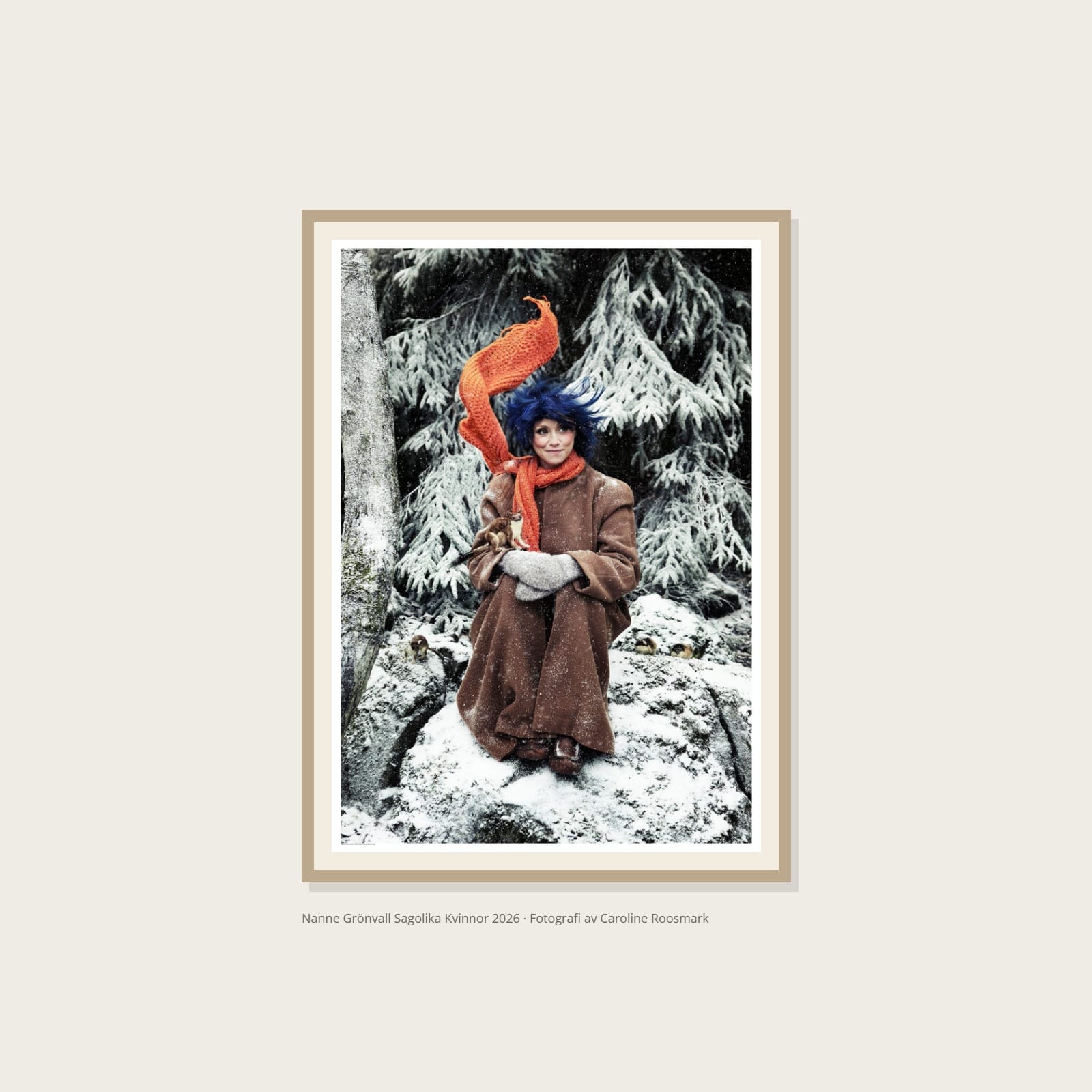 Nanne Grönvall Sagolika Kvinnor Poster