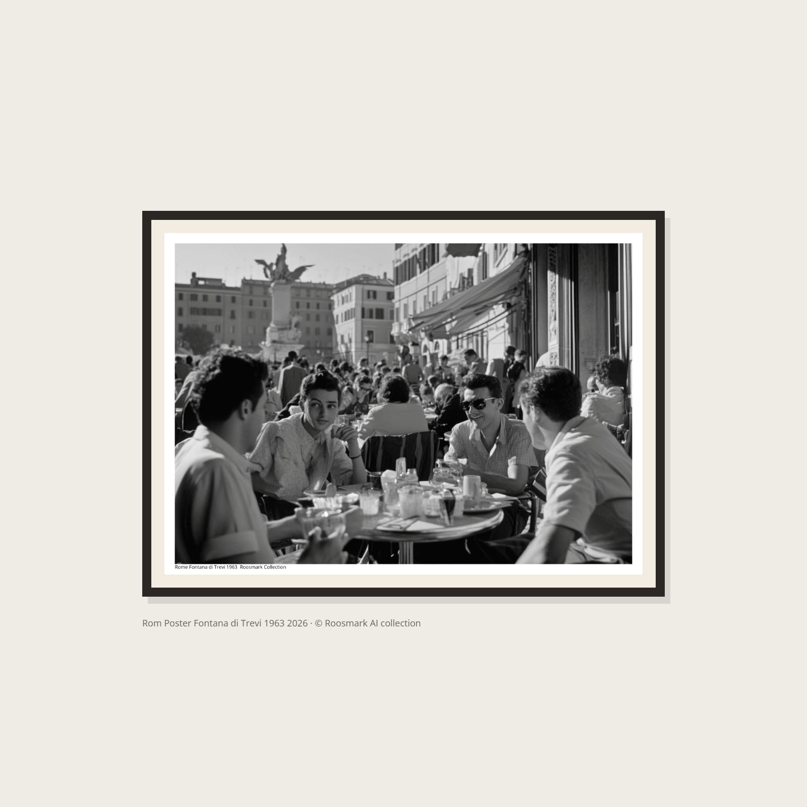 Rom Poster Fontana di Trevi 1963