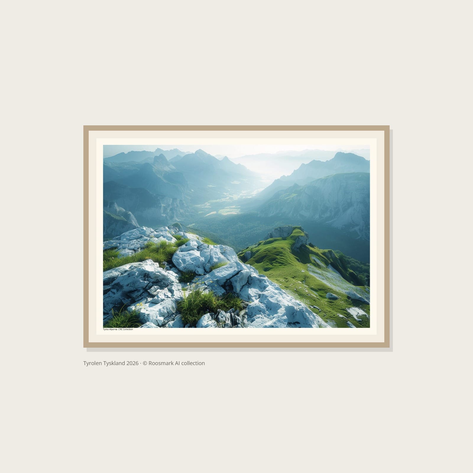Tyrolen Tyskland Poster