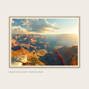 Arizona Grand Canyon Poster – AI-posters av Caroline Roosmark