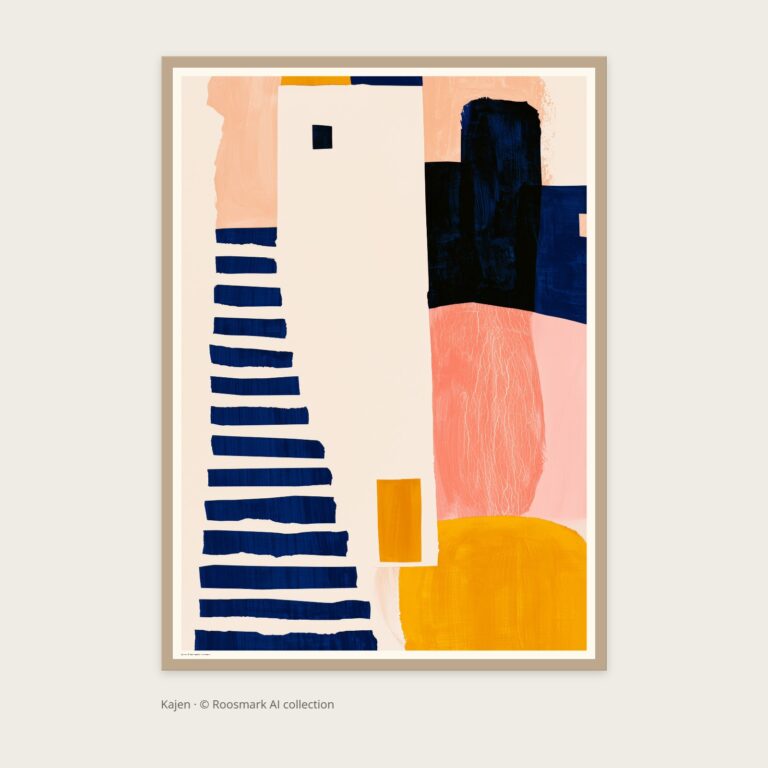 Kajen – AI-poster ur Vägg Fyr