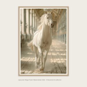 Lipizzaner Hingst Poster Wienerskolan