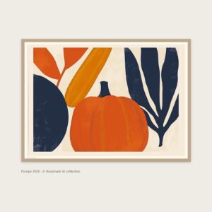 Pumpa – AI-posters av Caroline Roosmark