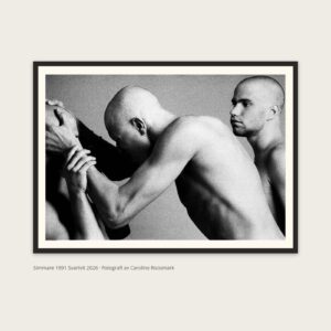 Simmare 1991 Svartvit poster – Konstfotografi av Caroline Roosmark