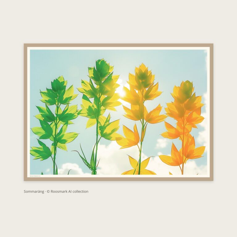 Sommaräng – AI-poster