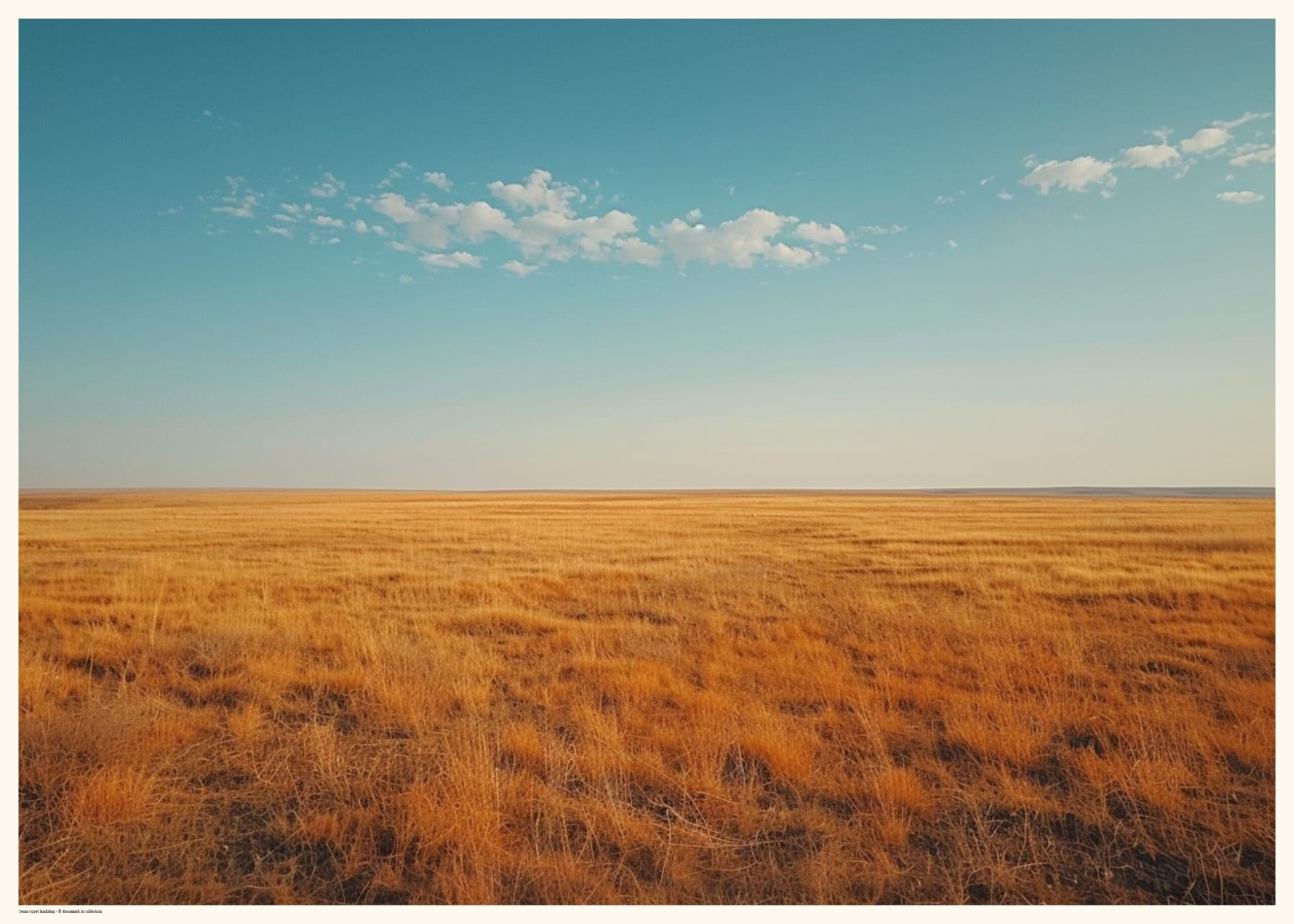 Texas Öppet Landskap – AI-poster ur kollektionen Landskapsvyer