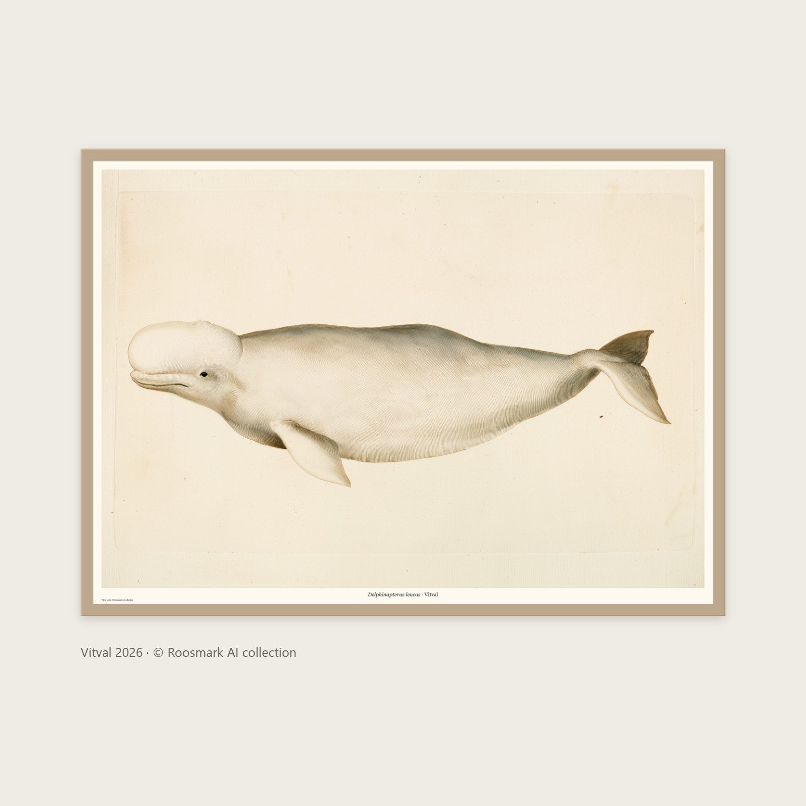 Vitval – AI-posters av Caroline Roosmark